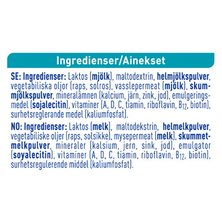 Nestlé NAN PRO 5 pulver 800g burk ingr