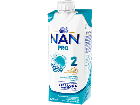 Nestlé NAN PRO 2, färdigblandad tillskottsnäring 500ml right