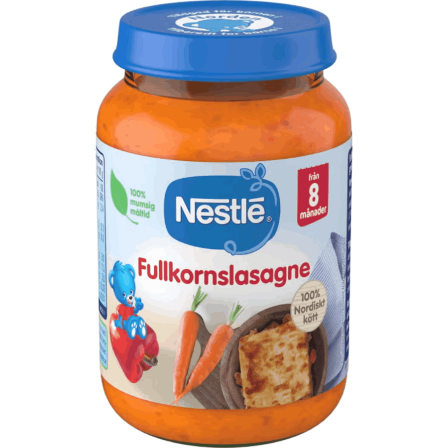 Nestlé Fullkornslasagne - Från 8 månader