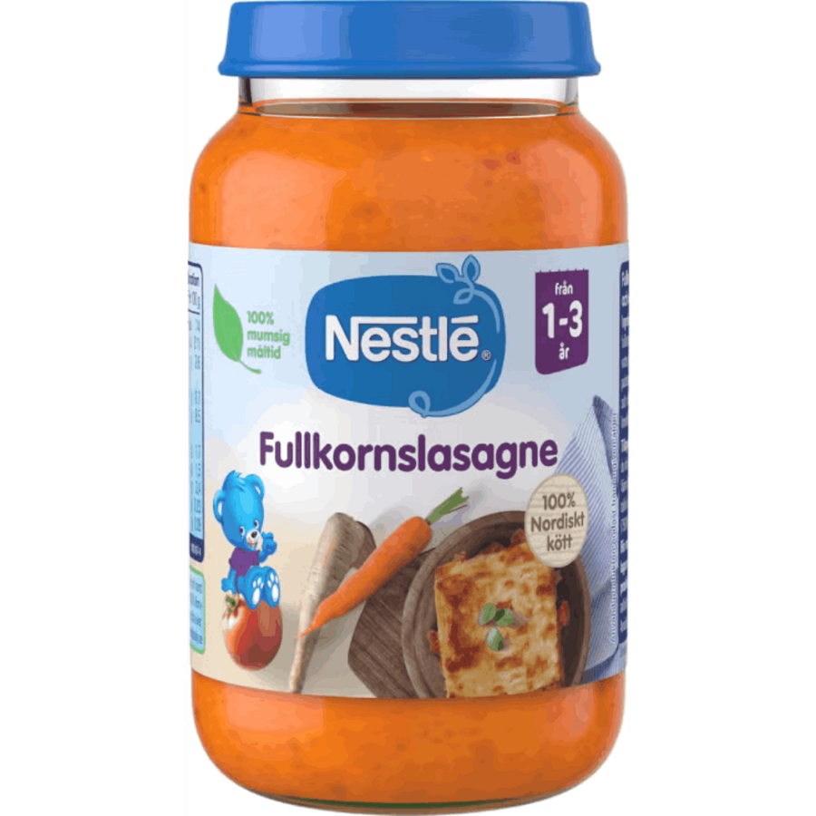Nestlé Fullkornslasagne - Från 1-3 år
