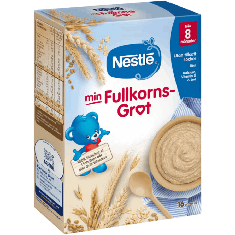 Nestlé min Fullkornsgröt Från 8 månader