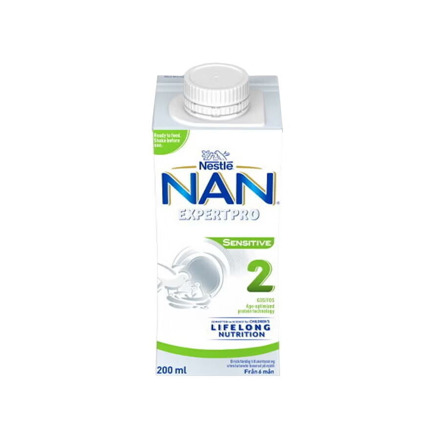 Nestlé NAN EXPERTPPRO SENSITIVE 2 drickfärdig tillskottsnäring, 200ml 
