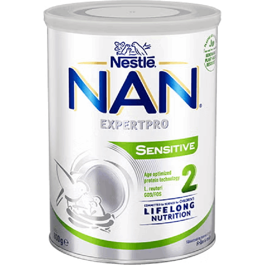 Nestlé NAN EXPERTPRO SENSITIVE 2,  tillskottsnäring 800g