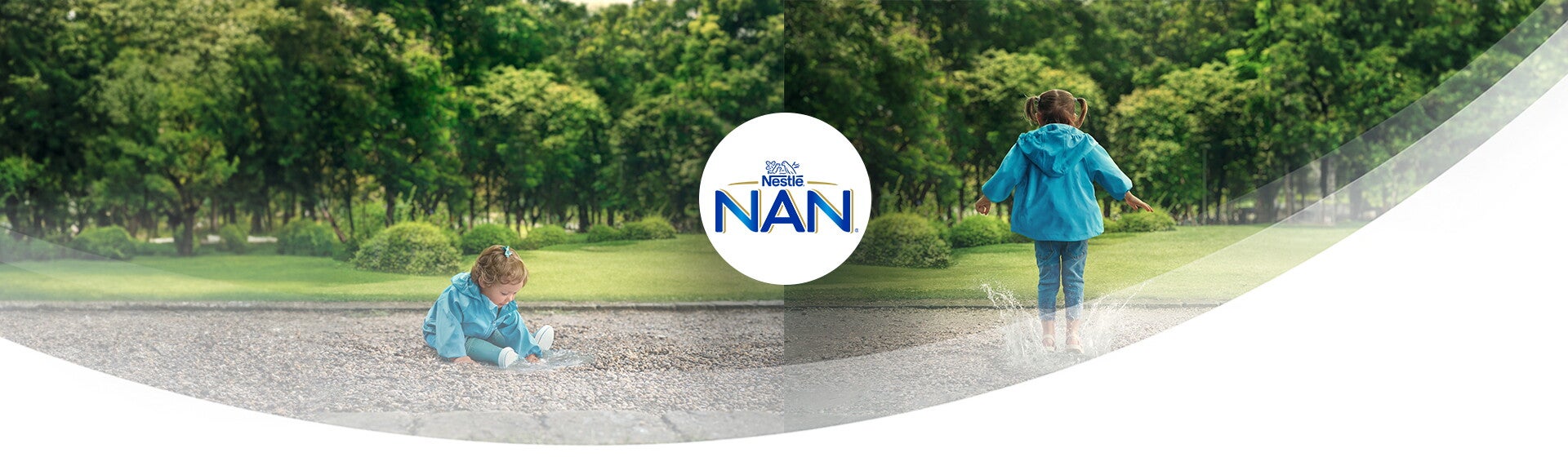 NAN brand corner background NAN brand corner background