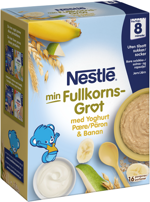 Nestle min fulkornsgröt med Yoghurt, Pären & Banan från 8 månader  