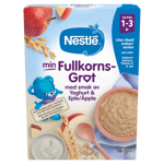 Nestlé min Fullkornsgröt med Yoghurt & Äpple Från 1 år