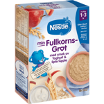 Nestlé min Fullkornsgröt med Yoghurt & Äpple Från 1 år