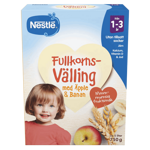 Nestlé Fullkornsvälling med Äpple & Banan Från 1-3 år