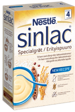 Nestlé Sinlac Specialgröt Från 4 månader