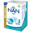 Nestlé NAN PRO 2 - storpack 1,2 kg förpackad i 2 påsar i kartong